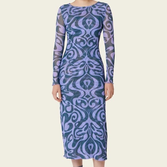 Find Me Now Dresses & Skirts - Find Me Now - Dream On Mesh Dress